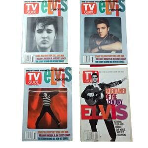 TV Guides Elvis Special Effects Covers‎ 2002 plus bonus 2000 Elvis Cover